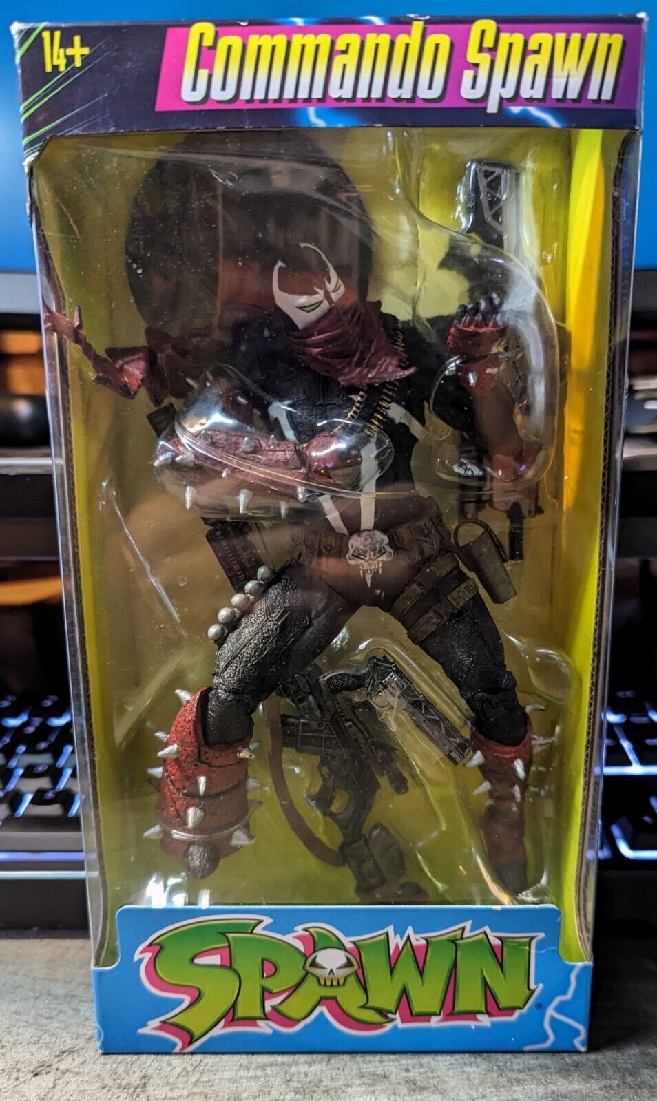 Spawn 7 Inch Action Figure Color Tops Series - Commando Spawn