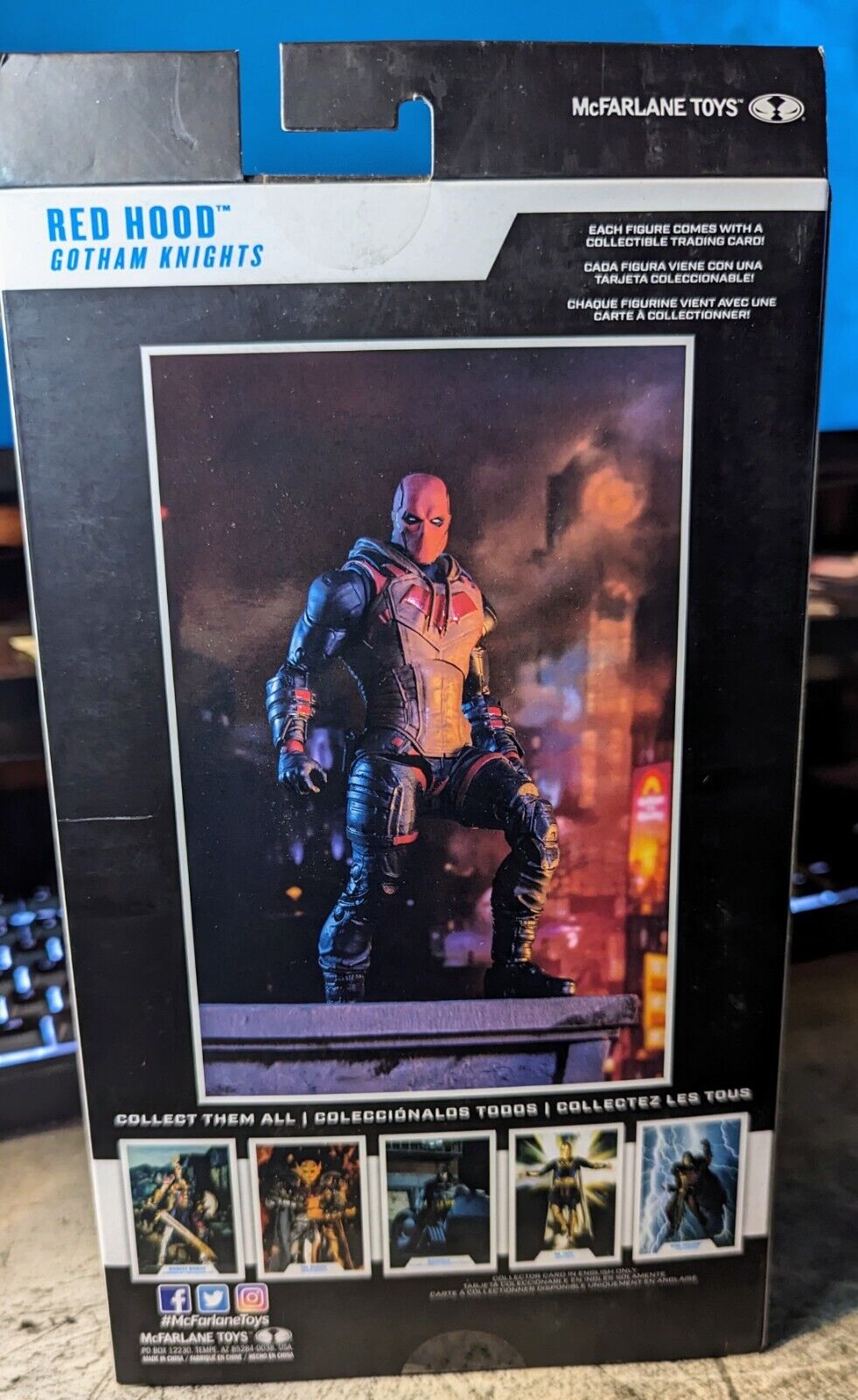McFarlane DC Multiverse * RED HOOD Jason Todd GOTHAM KNIGHTS * 7" Action Figure