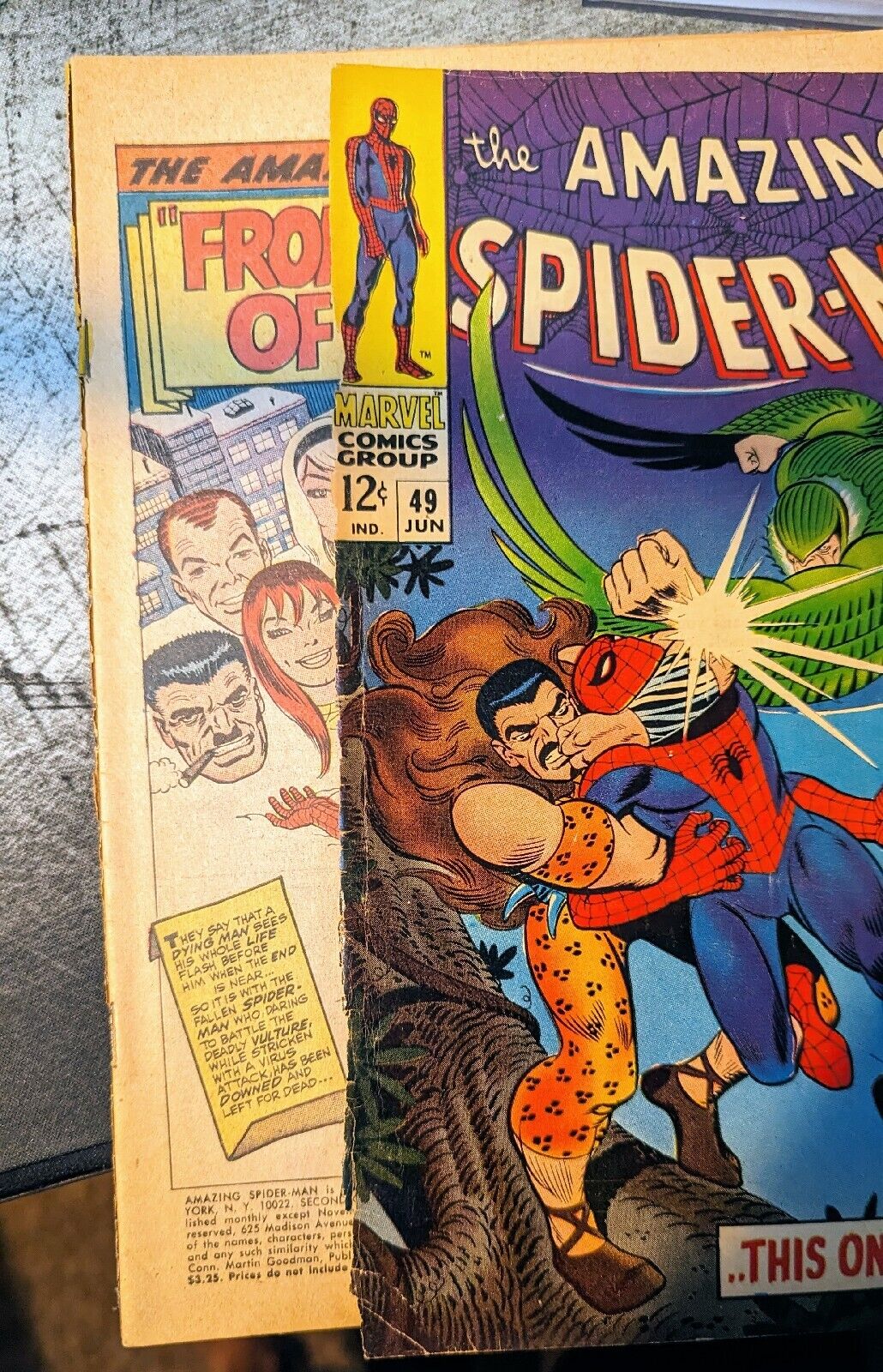 The Amazing Spider-Man, Vol. 1 #49A *Detached Cover*