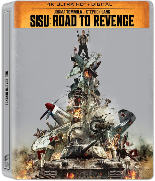 Sisu: Road to Revenge - Limited Edition Steelbook (4K Ultra HD + Digital)