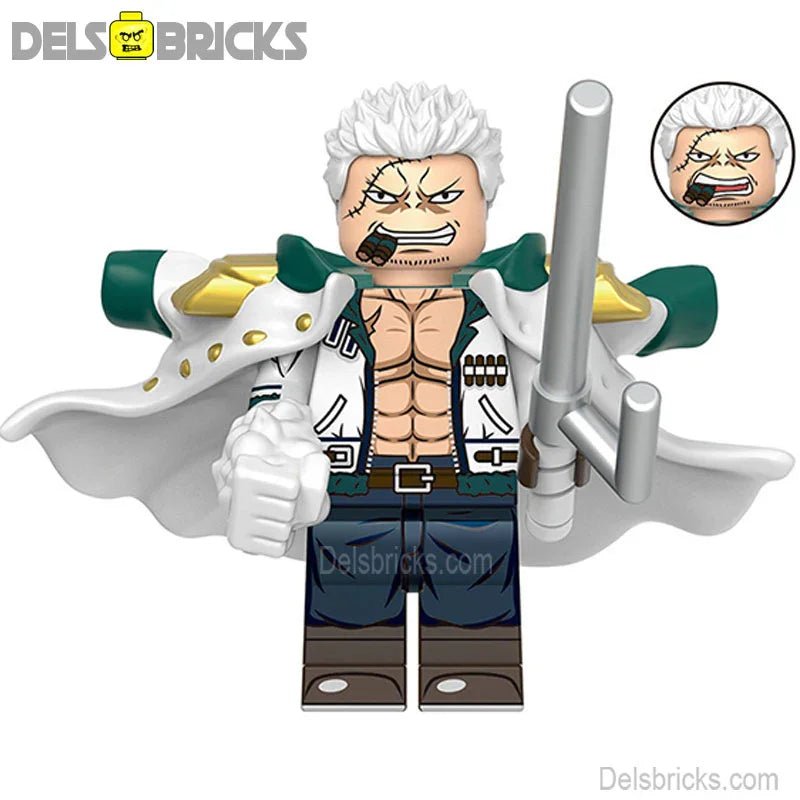 Smoker from ONE PIECE Anime Lego Minifigures custom toys
