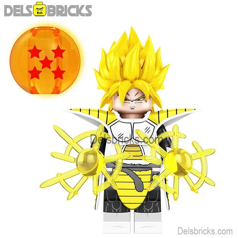 Goku Yellow Dragon Ball Z Lego Minifigures Anime Custom Toys G-20