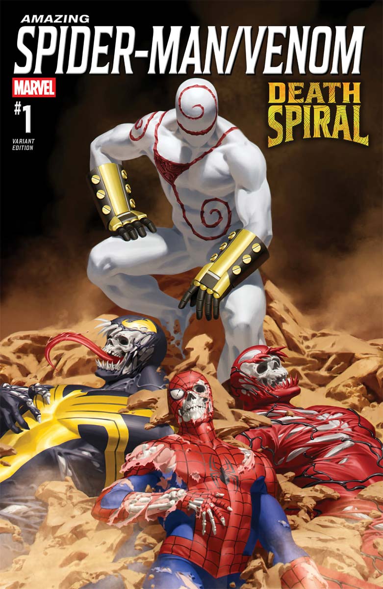 Amazing Spider-Man / Venom Death Spiral #1 Junggeun Yoon Trade Variant 1st Torment