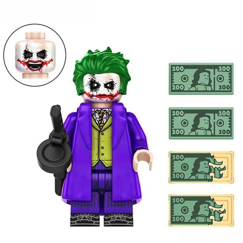 The Joker The Dark Knight New Lego Minifigures Custom Toys 2