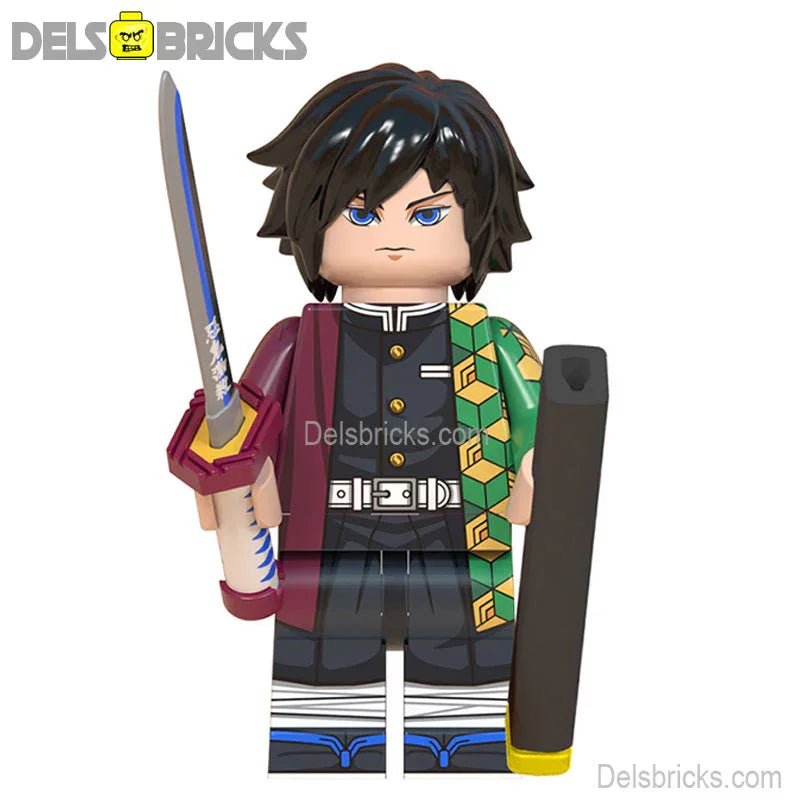 Tomioka Giyuu Demon Slayer Anime Lego Minifigures Custom Toys