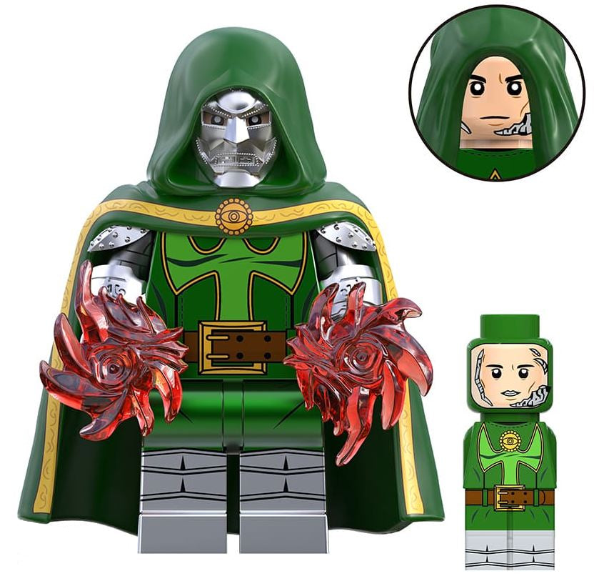 Masked Monarch Custom Minifig