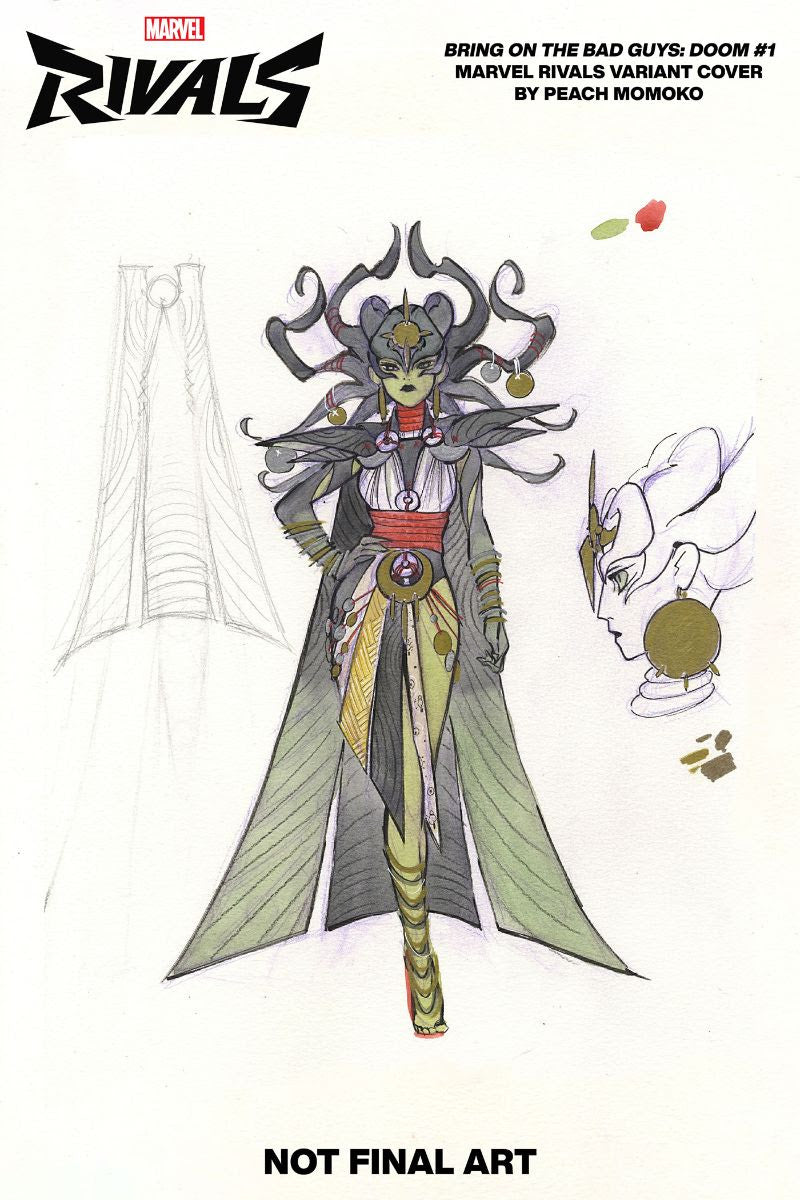 BRING ON THE BAD GUYS: DOOM #1 MOMOKO MARVEL RIVALS (PRESALE 6/18/25)