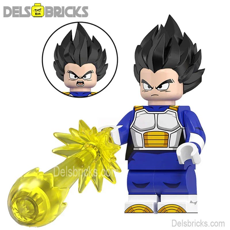 Vegeta Dragon Ball Z Super Lego Minifigures Best Custom Anime Toys 6