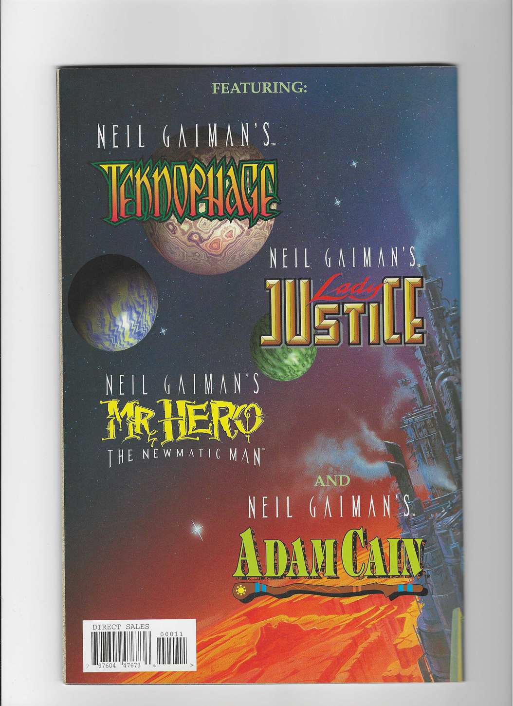 Neil Gaiman's Wheel of Worlds #0A