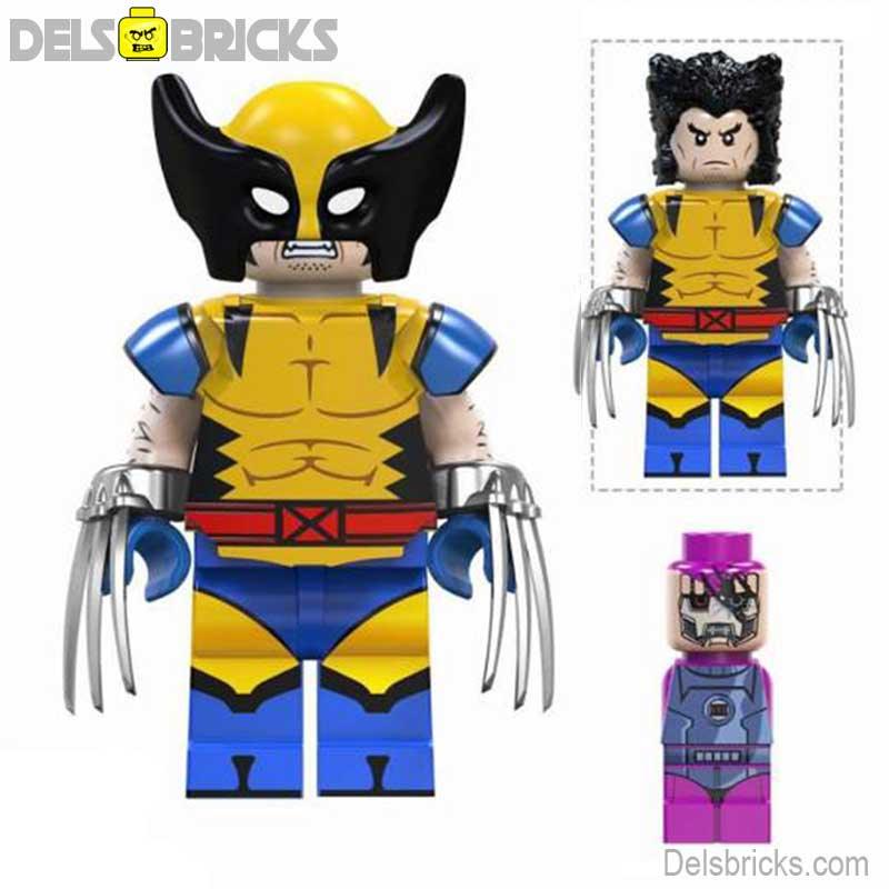 Wolverine From X-Men 97 & Deadpool 3 Lego Marvel Minifigures Custom Toys 3