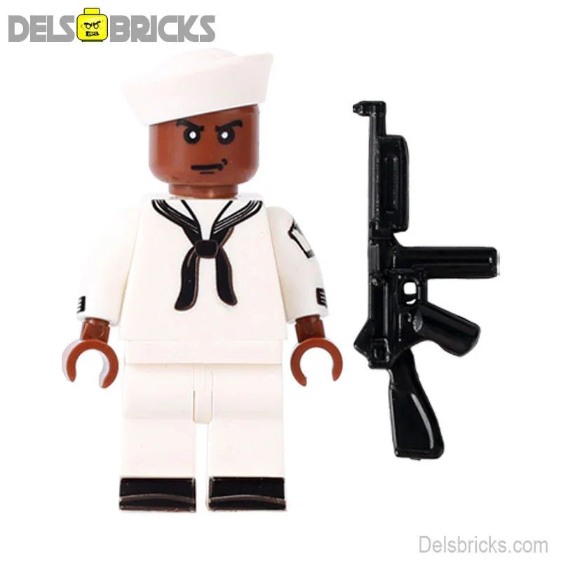 World War 2 American Navy Soldier Best Lego Minifigures Custom Toys 2