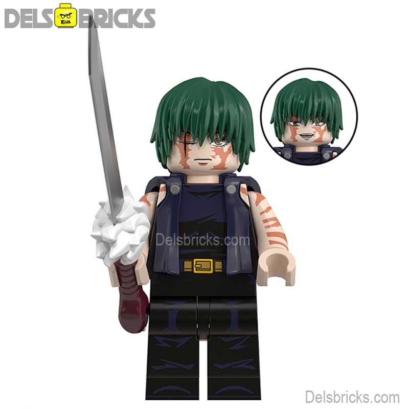 Zenin Maki Jujutsu kaisen Lego Anime Minifigures Custom Toys