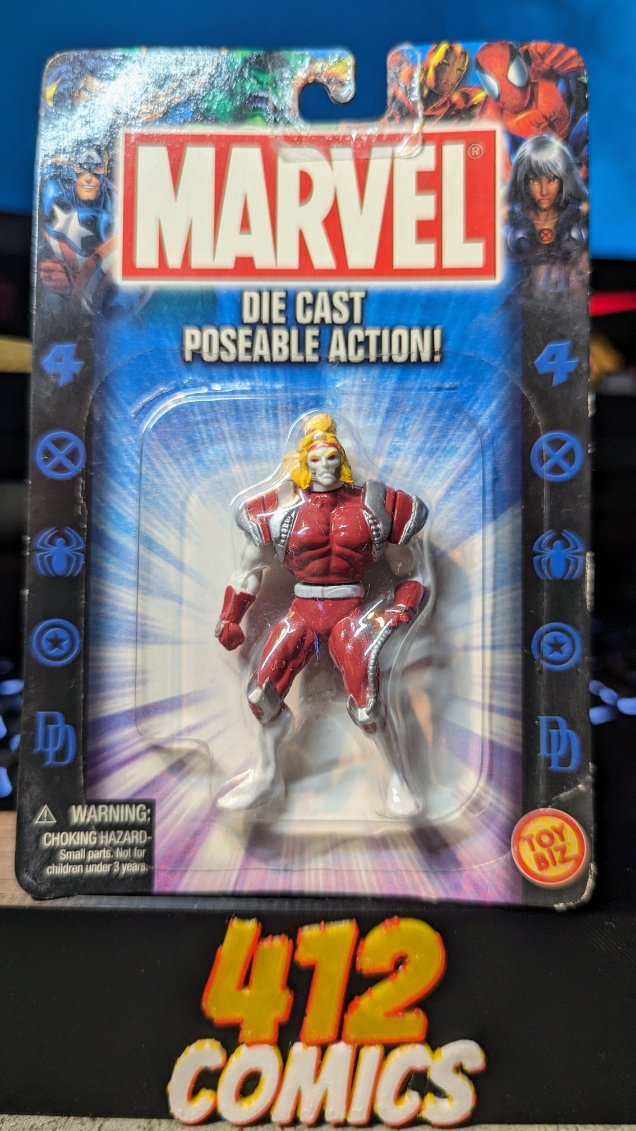 Marvel Die Cast Poseable Toy Biz MOC
