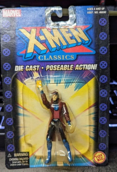 Marvel Die Cast Poseable Toy Biz X-Men Classics MOC