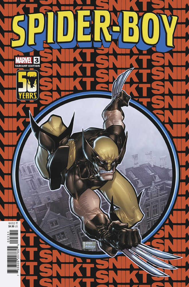 Spider-Boy 3 David Baldeon Wolverine Variant