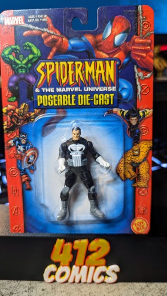Marvel Spider-Man Die Cast Poseable Toy Biz MOC