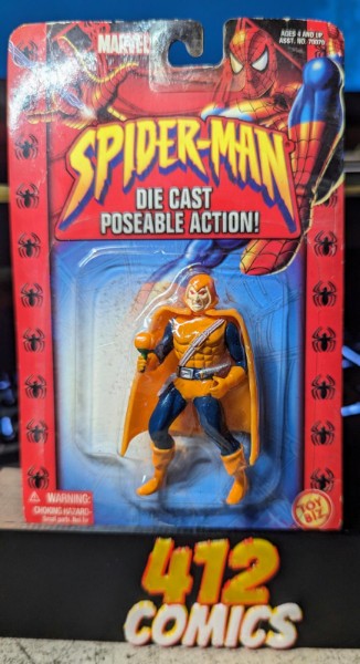 Marvel Spider-Man Die Cast Poseable Toy Biz MOC