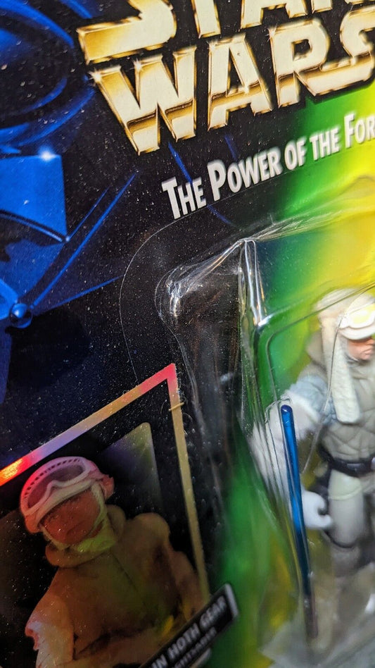 Star Wars Luke Skywalker in Hoth Gear Power of the force POTF