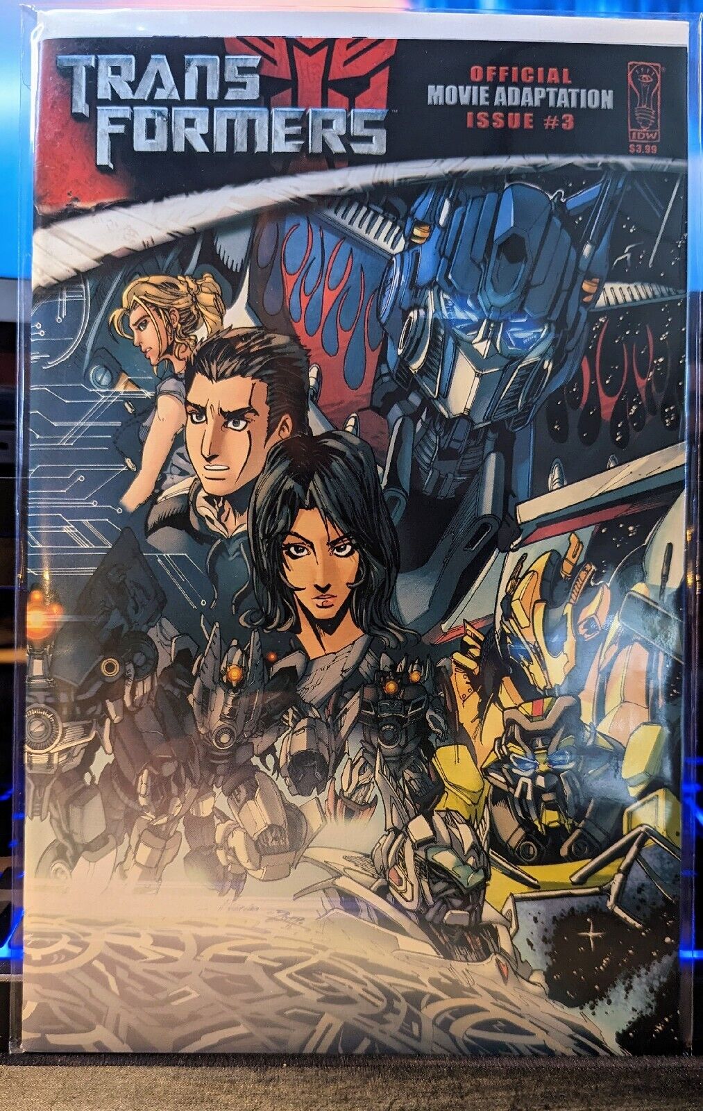 Transformers Movie Adaptation #3 Idw Comics 2007 NM