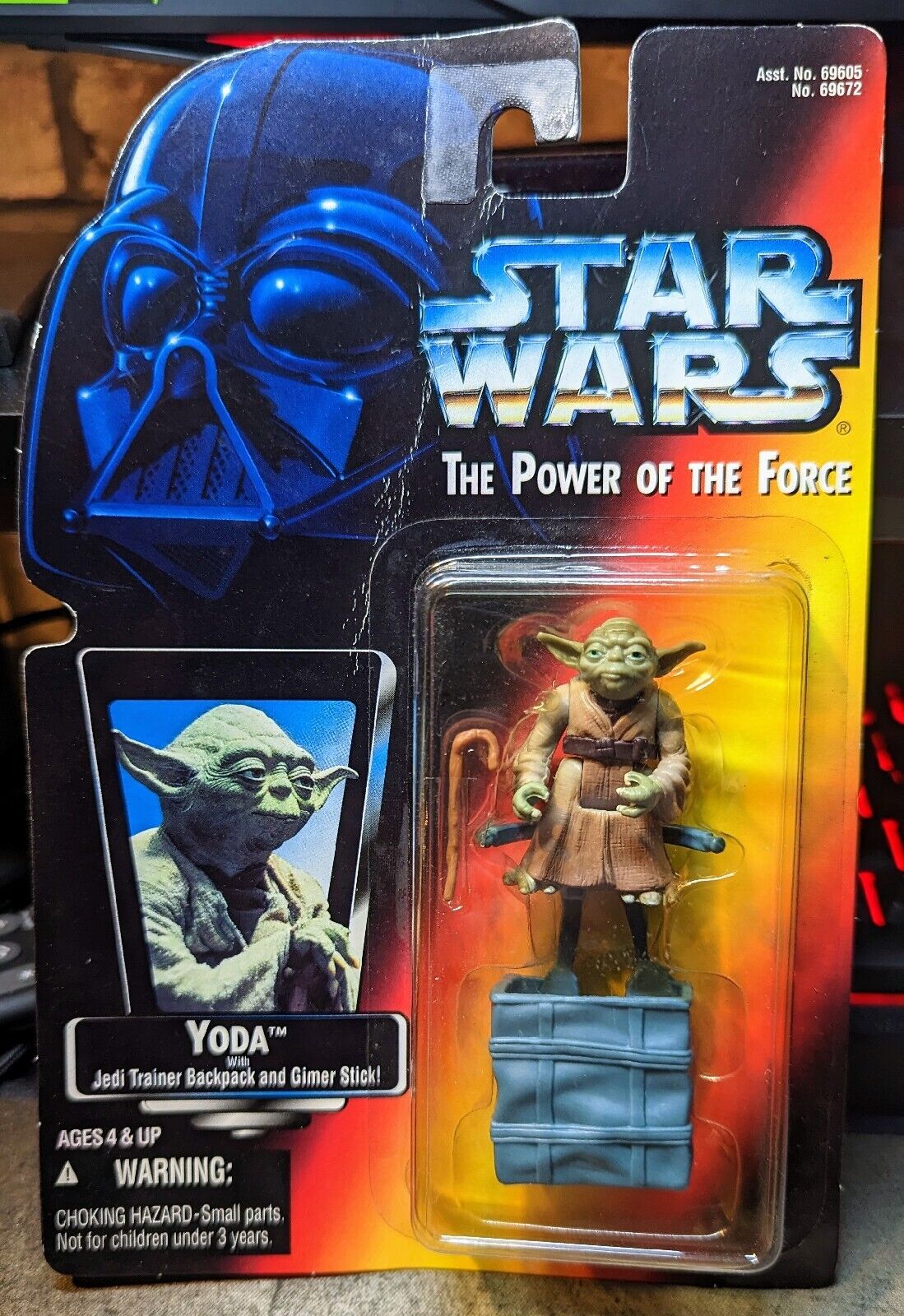 Star Wars Yoda Power of the force POTF