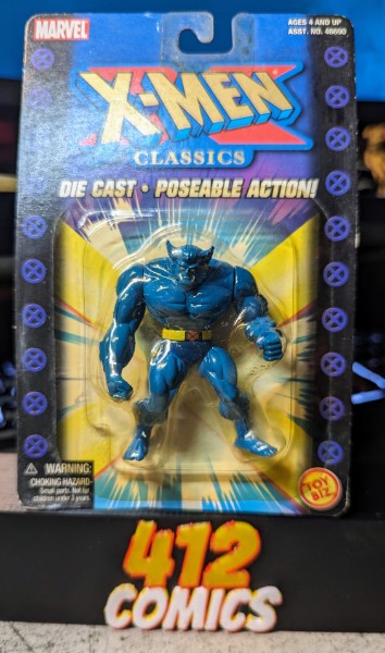 Marvel Die Cast Poseable Toy Biz X-Men Classics MOC