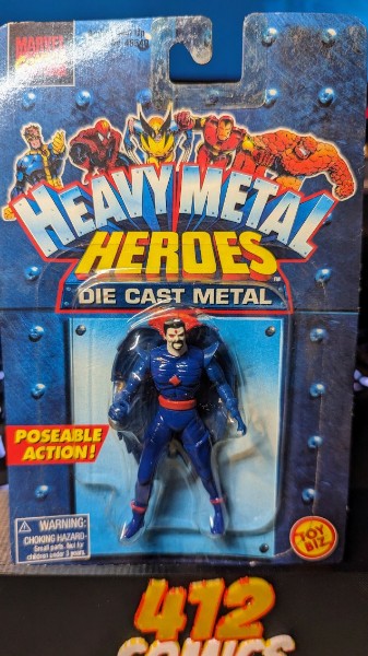 Marvel Heavy Metal Heroes Die Cast Poseable Toy Biz MOC