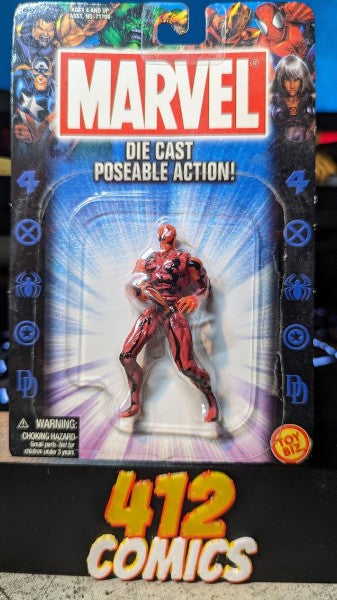 Marvel Die Cast Poseable Toy Biz MOC