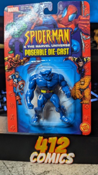 Marvel Spider-Man Die Cast Poseable Toy Biz MOC