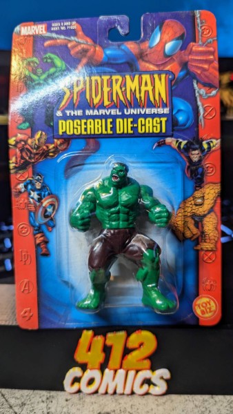 Marvel Spider-Man Die Cast Poseable Toy Biz MOC