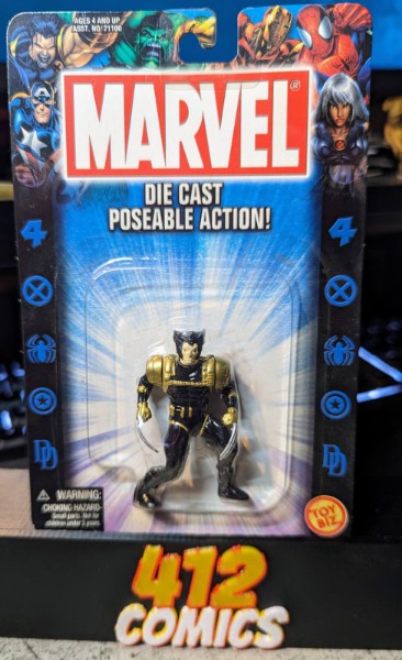 Marvel Die Cast Poseable Toy Biz MOC