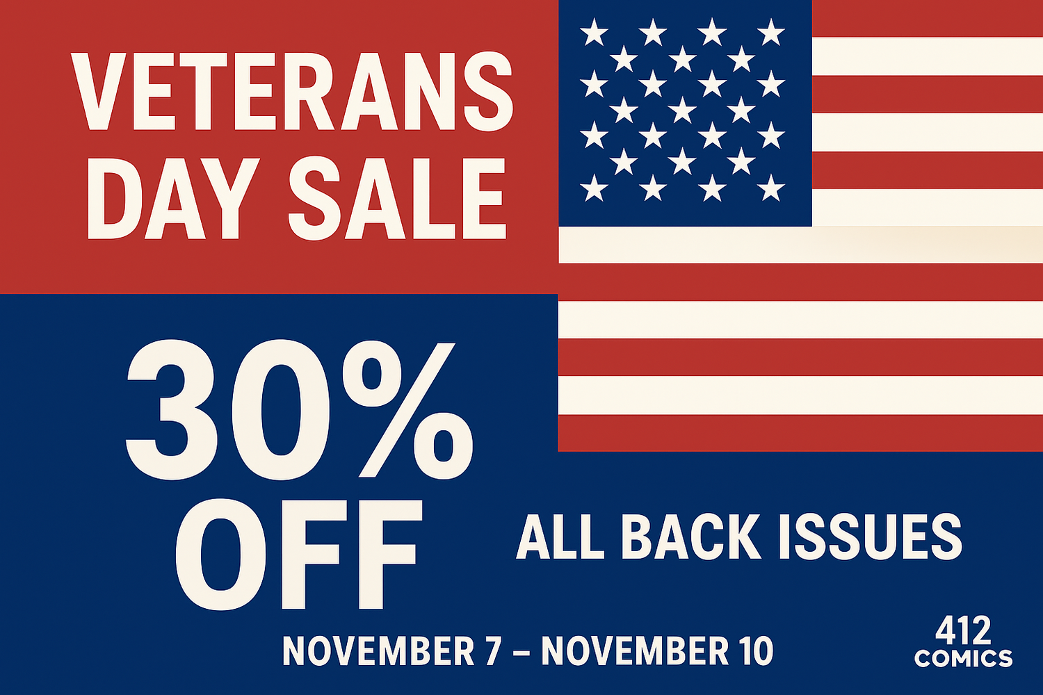 30% off all back issues ( Excludes New Releases)