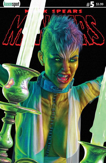 MARK SPEARS MONSTERS #5 - 4 COVER SET (PRESALE 5/21/25)