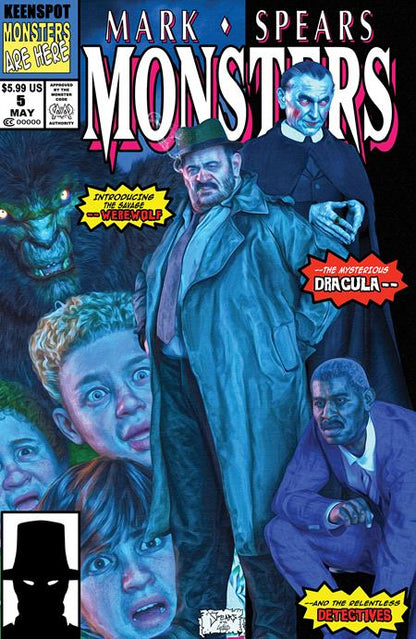 MARK SPEARS MONSTERS #5 - 4 COVER SET (PRESALE 5/21/25)