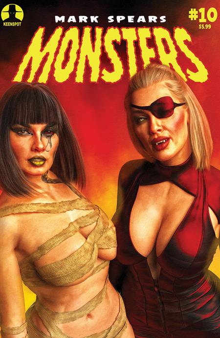 MARK SPEARS MONSTERS #10 (PRESALE 5/27/26) YOU PICK VARIANT | Keenspot