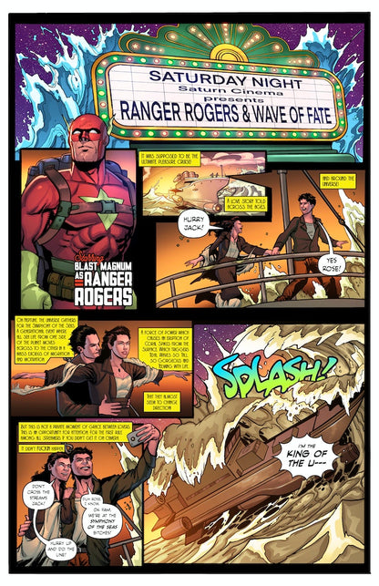 Pixi Runner #5 – Digital Download | Alpha Centurion LXC vs. Mermaid Princess Cassia'Pea Mature Full-Color Sci-Fi Comic