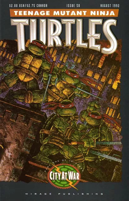 Teenage Mutant Ninja Turtles, Vol. 1 #50A Mirage Publishing