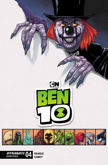 Ben 10 #4 Cover N - Cormac Hughes Trade Dress Variant