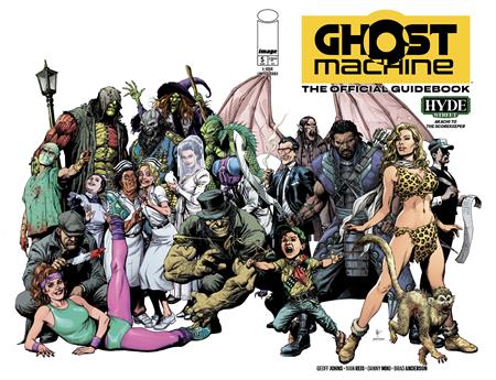 Ghost Machine the Official Guidebook #5 (OF 5) Cover A - Gary Frank & Brad Anderson Wraparound