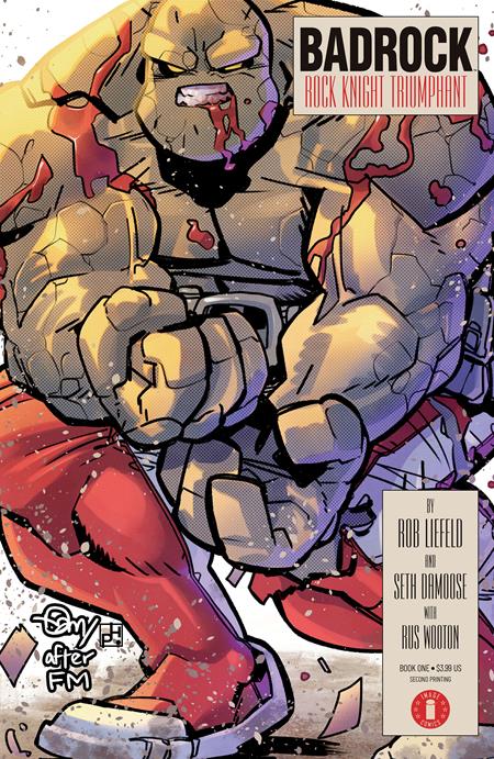 BADROCK #1 2ND PRINTING 2nd Ptg