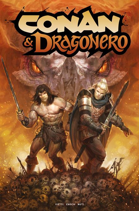 Conan And Dragonero #4 (Of 7) Cover B - Lorenzo Nuti Variant (MR)