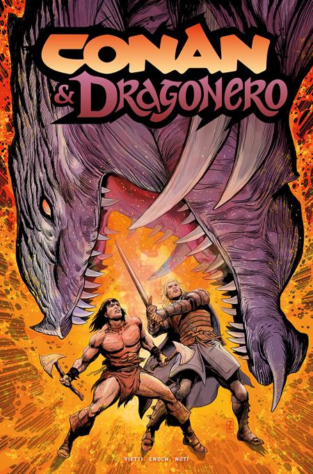 Conan And Dragonero #4 (Of 7) Cover D - Patch Zircher Foil Variant (MR)
