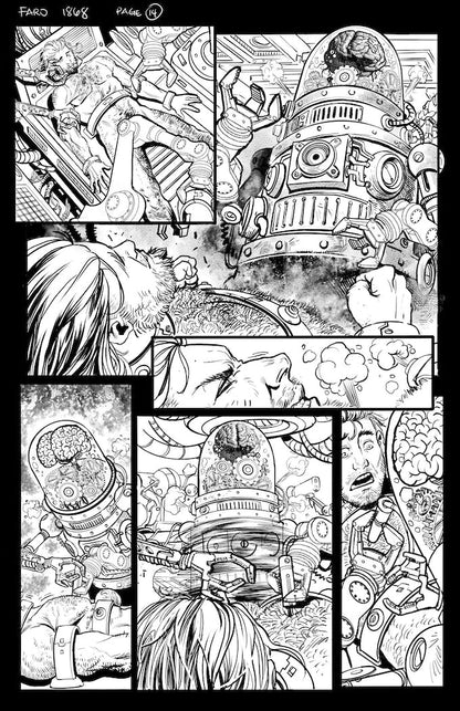 Faro: 1868 – Digital Download | Steampunk Jessica Rabbit Mature Full-Color Alt-History Graphic Novel
