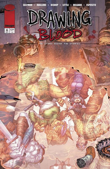 DRAWING BLOOD #6 (OF 12) CVR C FREDDIE WILLIAMS II VAR (PRESALE 9/25/24)