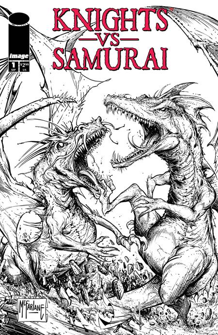 KNIGHTS VS SAMURAI #1 CVR C TODD MCFARLANE VAR (PRESALE 9/25/24)