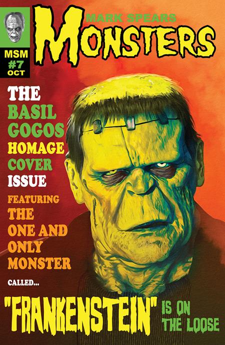 MARK SPEARS MONSTERS #7 CVR D INC 1:25 (PRESALE 9/24/25)
