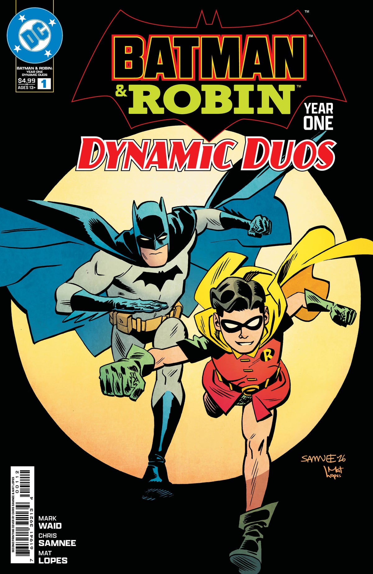 Second Printing Cover A Chris Samnee — 0726DC8688 LOLA_IMG_363_61dab9ced15ede765e1e72036326e001c14130bcfba265cf464f359ae66d1813