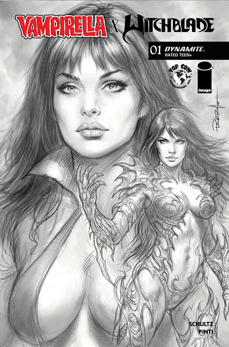 VAMPIRELLA X WITCHBLADE SPECIAL #1 (ONE SHOT) CVR J 1:10 (PRESALE 9/30/26)