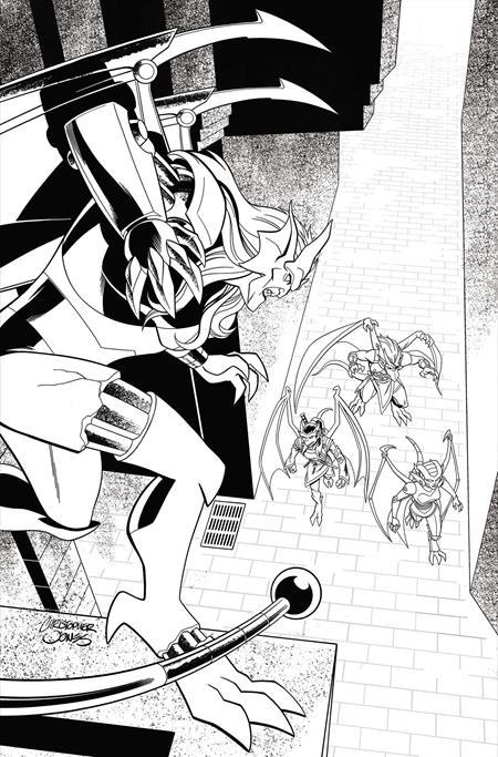 GARGOYLES (2026) #2 CVR K INCV 1:7 CHRISTOPHER JONES LINE ART VIRGIN VAR (PRESALE 9/16/26)