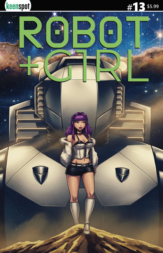 Robot + Girl #13 Cover A - MIKE WHITE LOLA_IMG_363_793b4d819fd63feb2d4c67e924b5ea7639d8af050077237d2b1ef736dca3d2e9