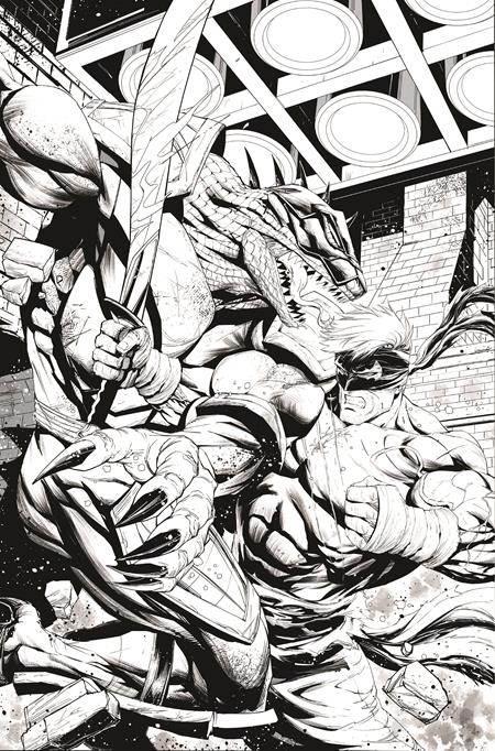 FINAL BOSS #10 CVR E 1:25 TYLER KIRKHAM B&W VIRGIN VAR (PRESALE 9/30/26)